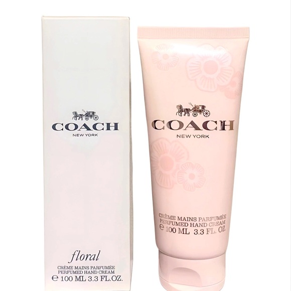 💗New Authentic Coach New York Floral Perfumed Hand Cream 3.3 fl. Oz💗 - Picture 1 of 4